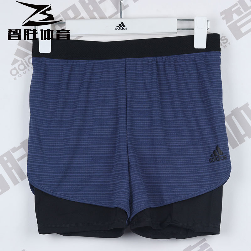 Adidas/Adidas Children's Sports Running Shorts with Double Layer and Tight Inner Lining Shorts Cf7230