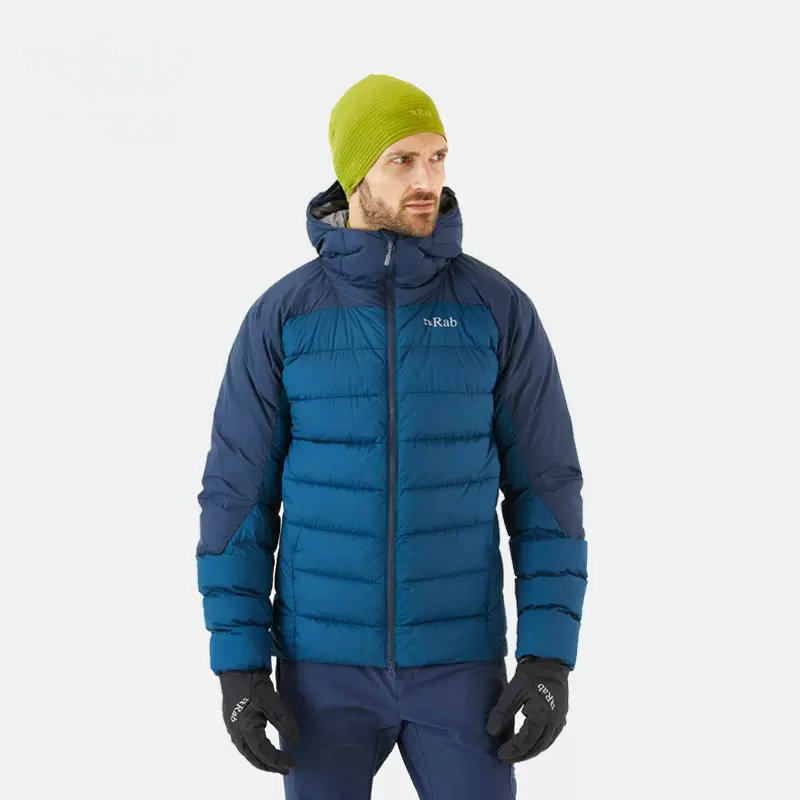 RAB Ruipe Outdoor Men Link Hat Warm and Heat and Warm and Warm Down Sports Casual Cover QDB-27