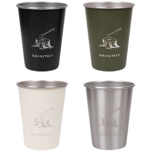 Shanqu Outdoor 304 Food Grade из нержавеющей стали подходящая чашка для барбекю с пиво