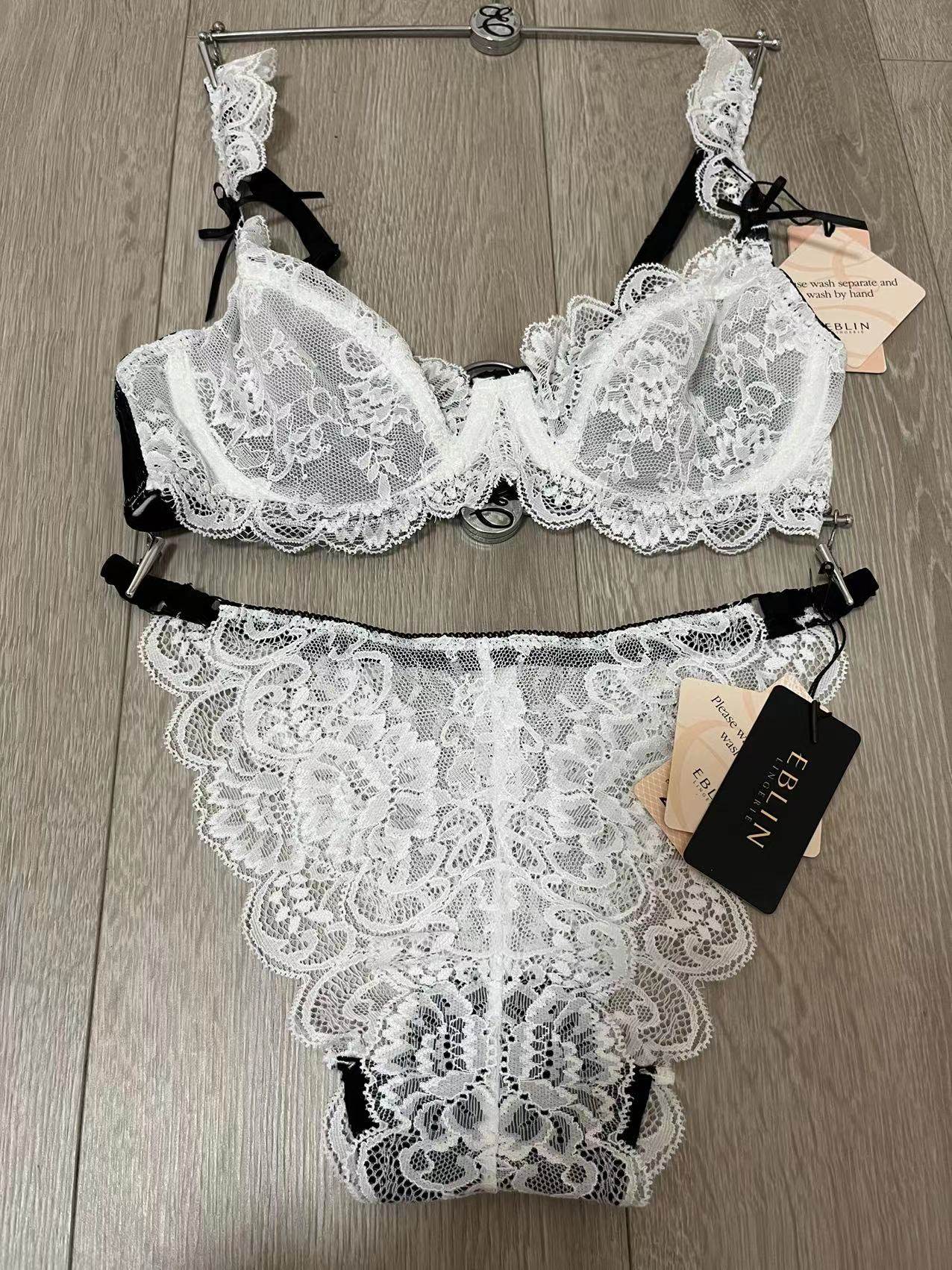Korean EBLIN lace bra set sexy