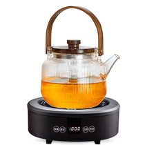 Electric pottery stove lifting beam cooking teapot glass tea maker high temperature boiling teapot Kettle tea tea set household