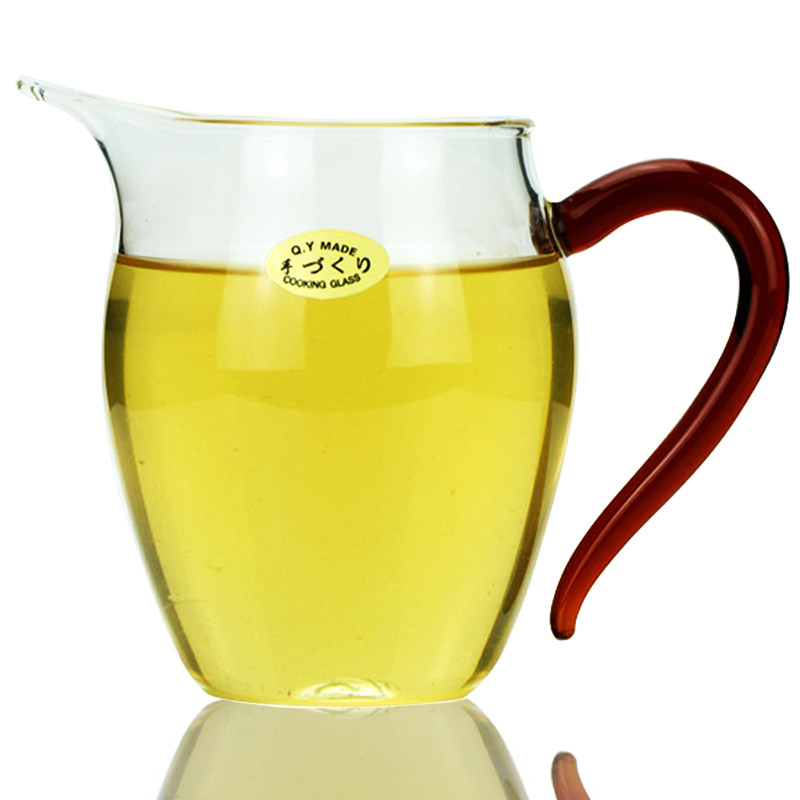 HAO Xiang House HANDMADE HEAT-resistant GLASS TEA SEA GLASS FAIR CUP TEA SET TEA SEA 200ML TEA Sea FAIR CUP