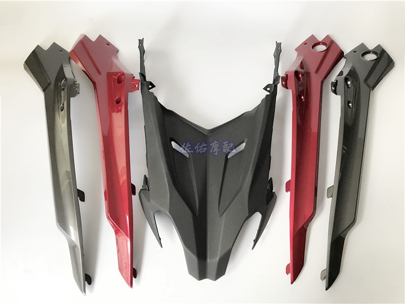 Gold Peng TRK502X BJ500GS-A front large hood panel bird mouth part left and right decorative plate connecting plate protection plate