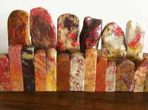 National treasure natural Changhua chicken blood stone ornaments seal pendant handle piece Bahrain Laos Tianhuang (popular science not for sale)