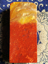 Boutique Natural Shoushan Red Huang Du Mausoleum Stone Seal Swing Piece Phase First-class Changhua Ballin Chicken Blood Lao Tian Yellowstone