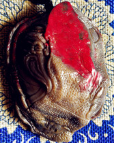 Natural Changhua chicken blood stone hand piece Dahongpao good luck head bloody red Bahrain Shoushan Laos Tianhuang stone