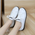 giày Avatar Tsai 2020 mùa xuân mới giày da trắng ren gân ở cuối đáy mềm chống trượt giày giày casual 