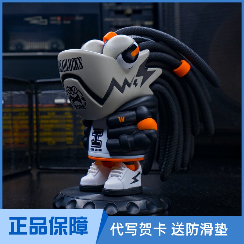 LAMTOYS WAZDUP CHAMELEON Colour Dragon Blind Box 6 Generation Black Card Dirty Braid Model Tide Toy Model Six Generations