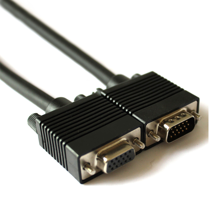 Industrial grade DB15 pin serial port line three-row DB15 data connecting line public to the public to the mother 15 core full