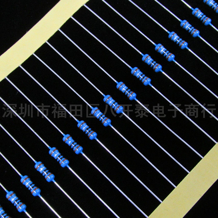 0 25W color ring resistor 1 4W 1% 1R to 1m a total of 145 kinds of resistance value see description pick 1000 11 yuan