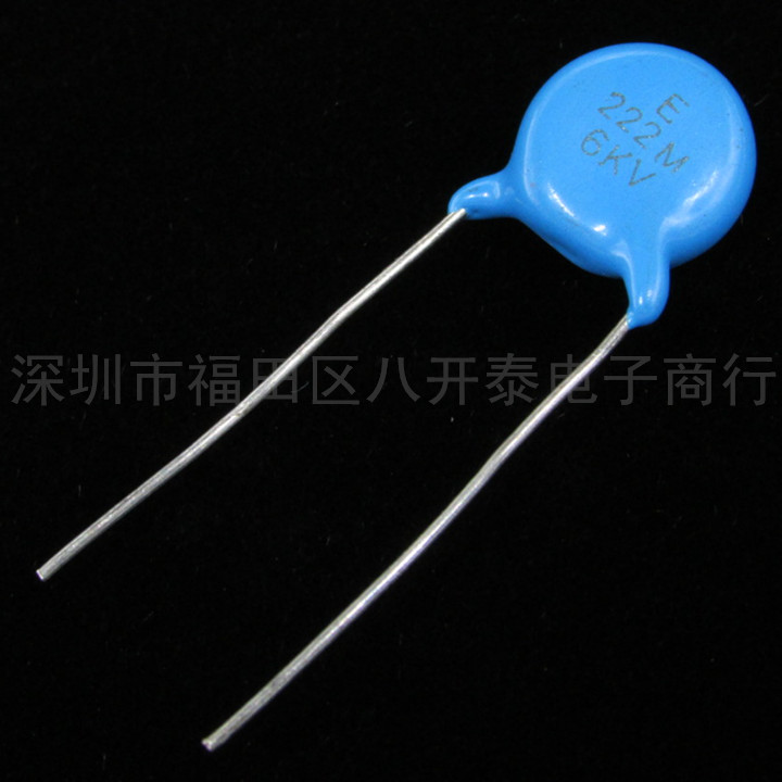 222 6KV Y5U 2200 PF6KV 222 6KV 2 2NF high voltage ceramic capacitor 10 3 4 yuan