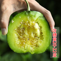 Emerald thin-skinned melon seed seed seed seedling cantaloupe green flesh sweet seed goat honey vegetable fruit