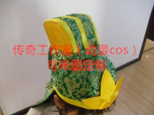 Three Kingdoms Guan Yu hat cos can come to map