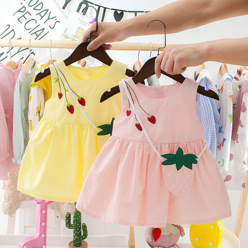 Girl Foreign Dress 0-1 Year Old Baby Skirt Summer Boy Dress Kid Princess Dresses Summer Cotton 3 Women Baby Summer Dress
