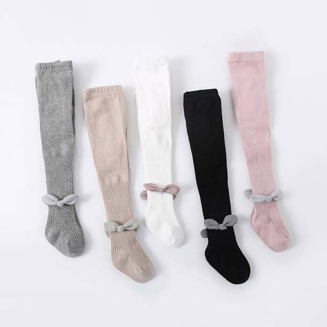 Autumn clothes girls pantyhose spring and autumn children's clothes baby children's baby leggings cotton outer wear foreign style thin section large pp