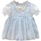 Girls dress 2021 new summer baby girl Lolita tutu skirt puff sleeve summer princess dress children