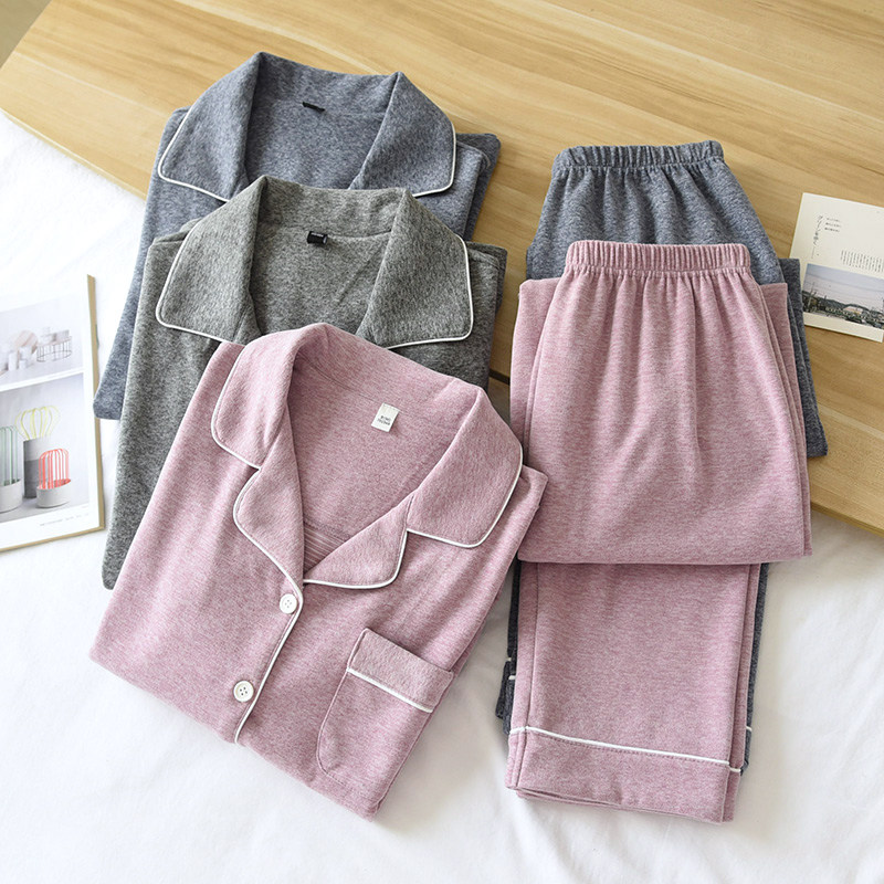 Double-sided Develvet Pajamas Woman Fall Winter Harding Couple Household Clothes Men New Winter Warm Heating Couple