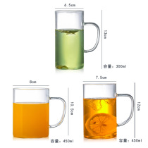 Manufacturer glass-cup custom glass-cup gift cup can be added with logo-logo advertising cup with green tea cup
