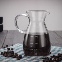 Manufacturer Heat Resistant Glass Coffee Cup Glass Sharing Pot Glass Coffee With Coffee Cup Coffee Maker 