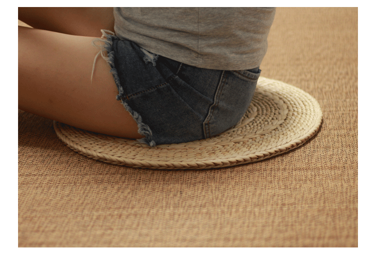 Futon đệm thảm sàn thiền Baidian đệm chiến rơm kiểu Nhật tatami dày quỳ pad đệm pallet - Ghế đệm / đệm Sofa nệm để ghế gỗ