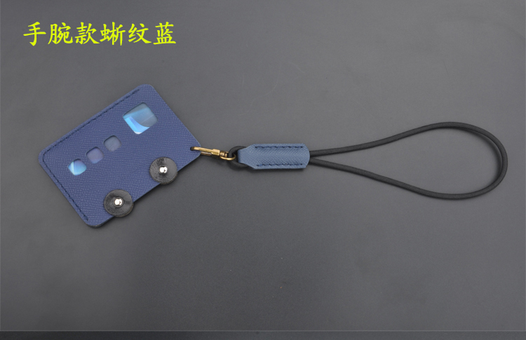 Handmade sáng tạo gói thẻ da lớp đầu tiên Thẻ truy cập thẻ tàu điện ngầm Thẻ xe buýt Thẻ treo cổ dây đeo thẻ