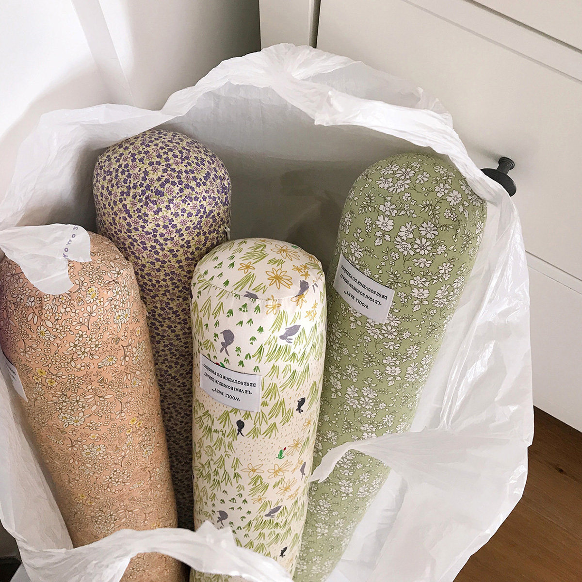 Korean Crush Baby Multi-functional Sleeping Passage Cluster Cylindrical Round Removable Pillow Customized Size