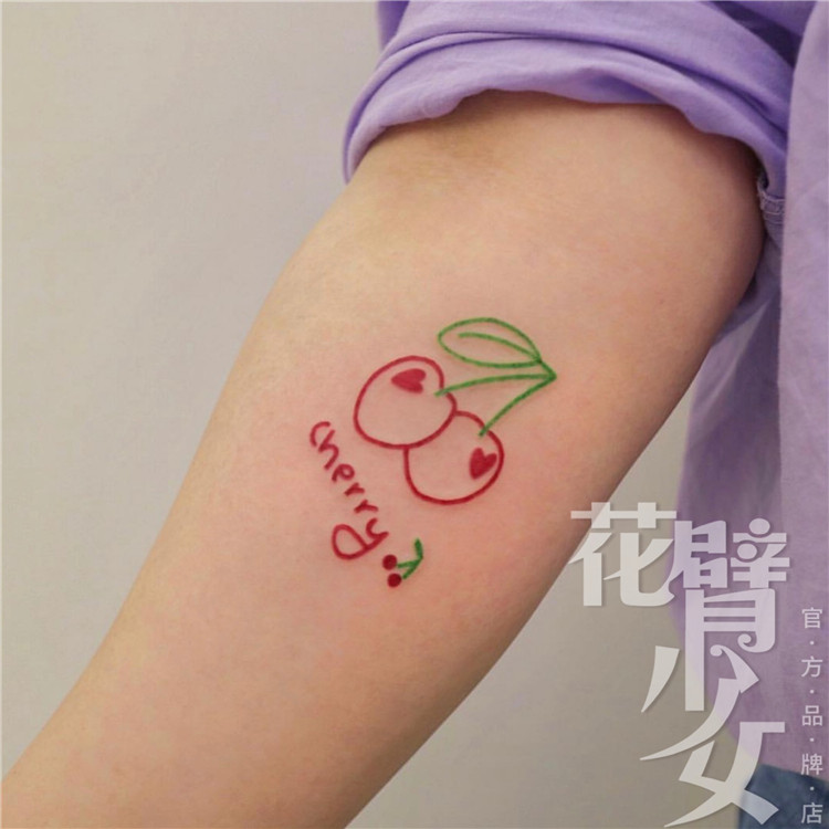 4pcs Flower Arm Girls Tattoo 148 Elegant Style Tattoo Stickers Cherry Girls Tattoo Stickers
