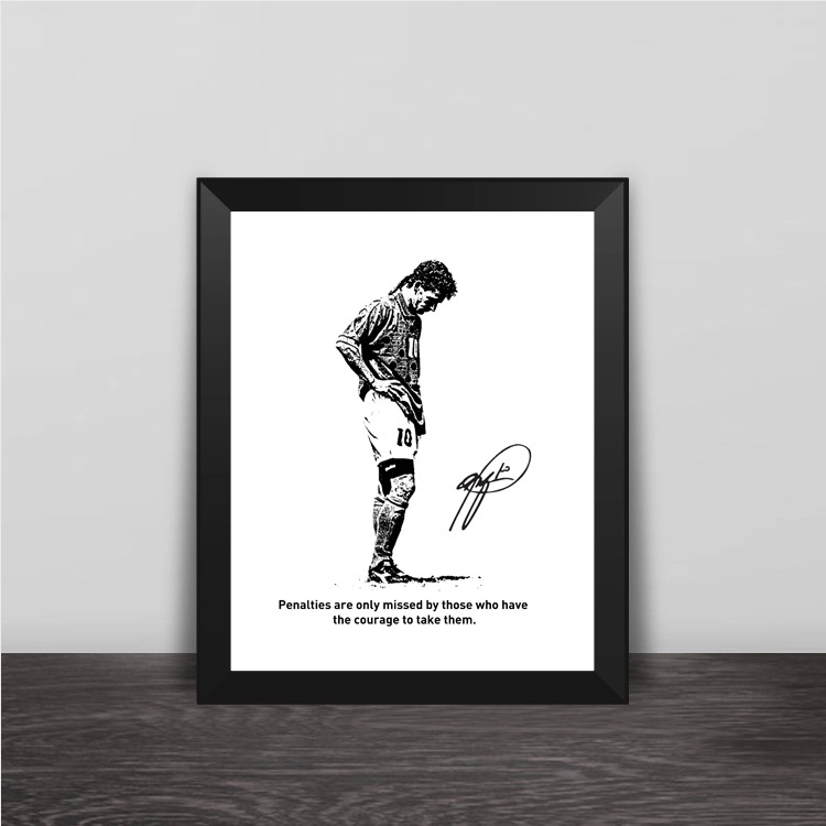Baccio Backmovie photo frame World Cup decoration Italy fans Gift swing pieces Bacho perimeter BAGGIO-Taobao