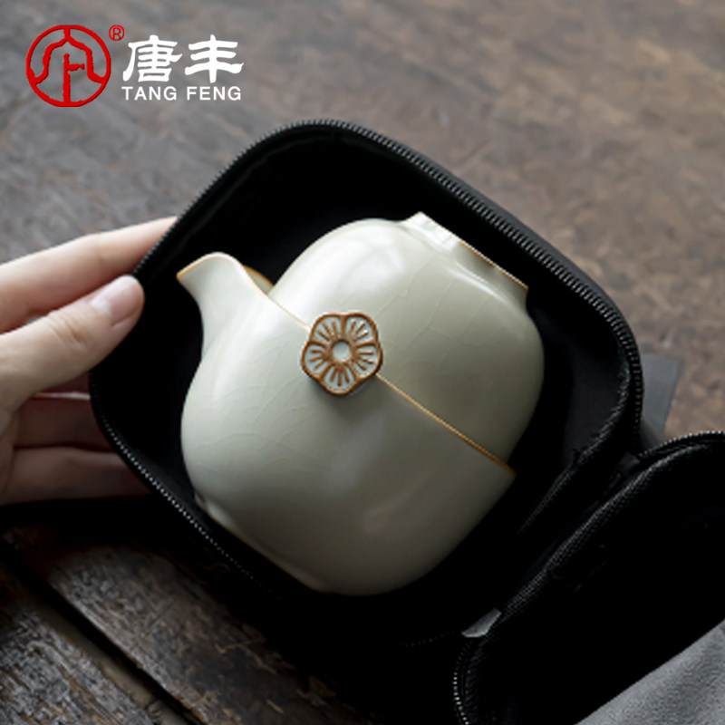 唐丰汝窑快客杯测评|手残党也能优雅喝茶?冲!☕🍵--淘宝好物网