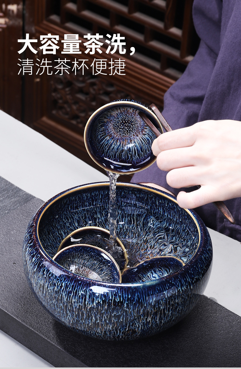 Tang Fengyao become kung fu tea red glaze, a complete set of office built antique tea ware ceramic teapot lamp that suit