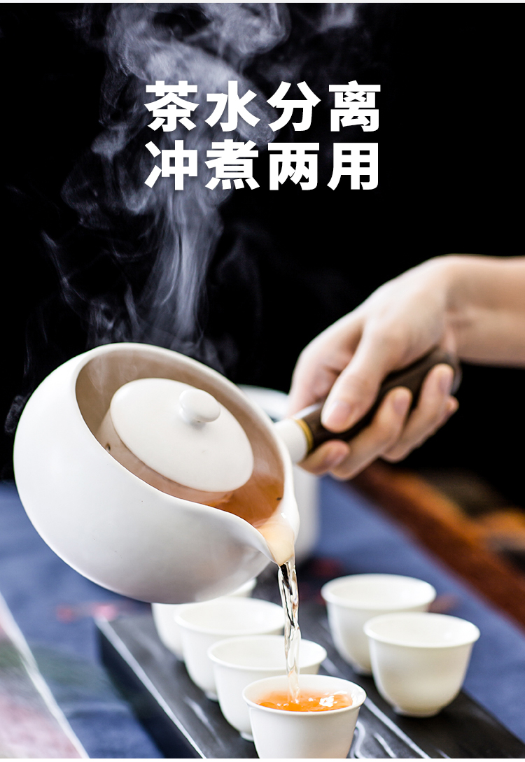 Tang Feng dehua white porcelain ceramic the boiled tea, the electric TaoLu boiled tea, kungfu tea set gift gift boxes of gifts