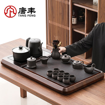 Tea Set and Tea Table Complete Set 2026 New Model Tea Tray Fully Automatic Integrated Tea Ceremony Kettle High-End