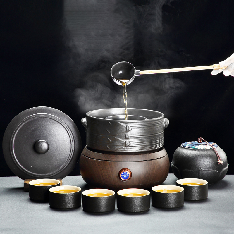 Tangfeng Tea Cooking Equipment Ceramic Tea Boiler Black and White Tea Pu-Tea Canned Tea Stove Boiled Tea Cell