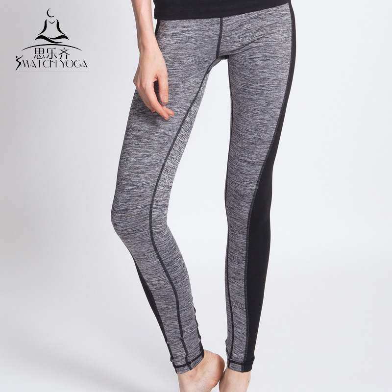 SMATCH FITNESS SUIT YOGA SUIT WOMEN PANTS LONG PANTS Slim Stretch Sports Running Pants