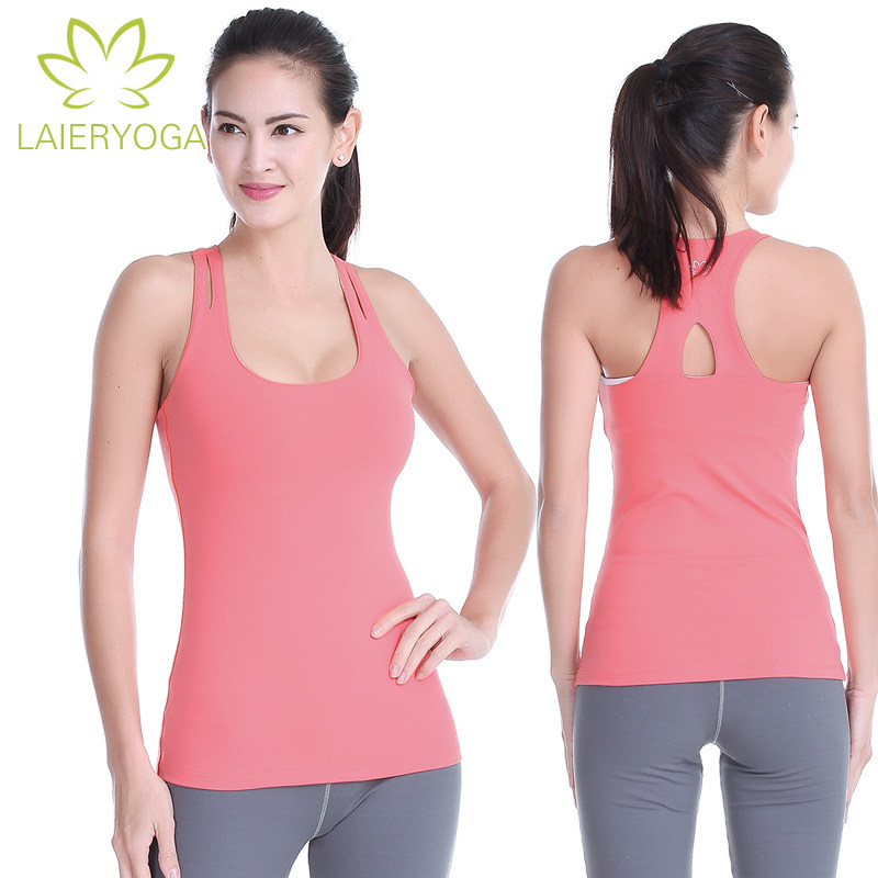 Laieryoga Laier yoga suit top spring and summer new female yoga suit running fitness suit
