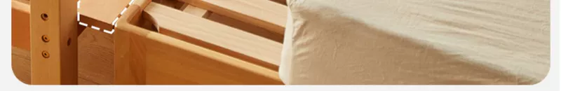 Giường Trẻ Em Có Thể Điều Chỉnh Chiều Cao Nối Giường Giường Lớn Với Lan Can Đầu Giường Mở Rộng Giường Đơn Cũi Em Bé Gỗ Chắc Chắn Giường