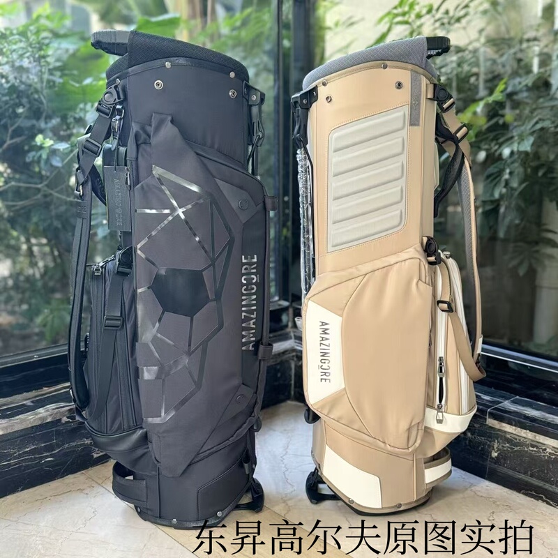 25 New Golf Bags, Durable Nylon Fabric, Ultra-Light Stand Bag, Single-Shoulder Multi-Functional Tripod Bag, Available in Two Colors