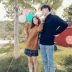 Mùa thu đông 2018 cặp đôi mới áo len áo len dày học sinh phiên bản Hàn Quốc của những người yêu thích áo len lỏng mùa đông áo len nam Cặp đôi áo len