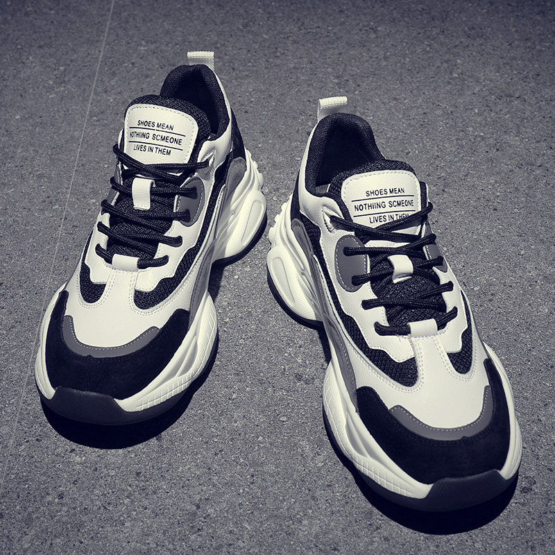 Big size men's shoes 45 autumn and winter fleece sports and leisure shoes 46 foreign trade men's panda shoes 47 old shoes 48