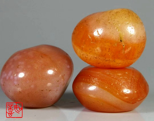 Ruyi Fasting the Old Manau Yuanzhu Bian Beads Essay with ancient Everest Antique Sky Beads single Pearl Old objects with a string of 05