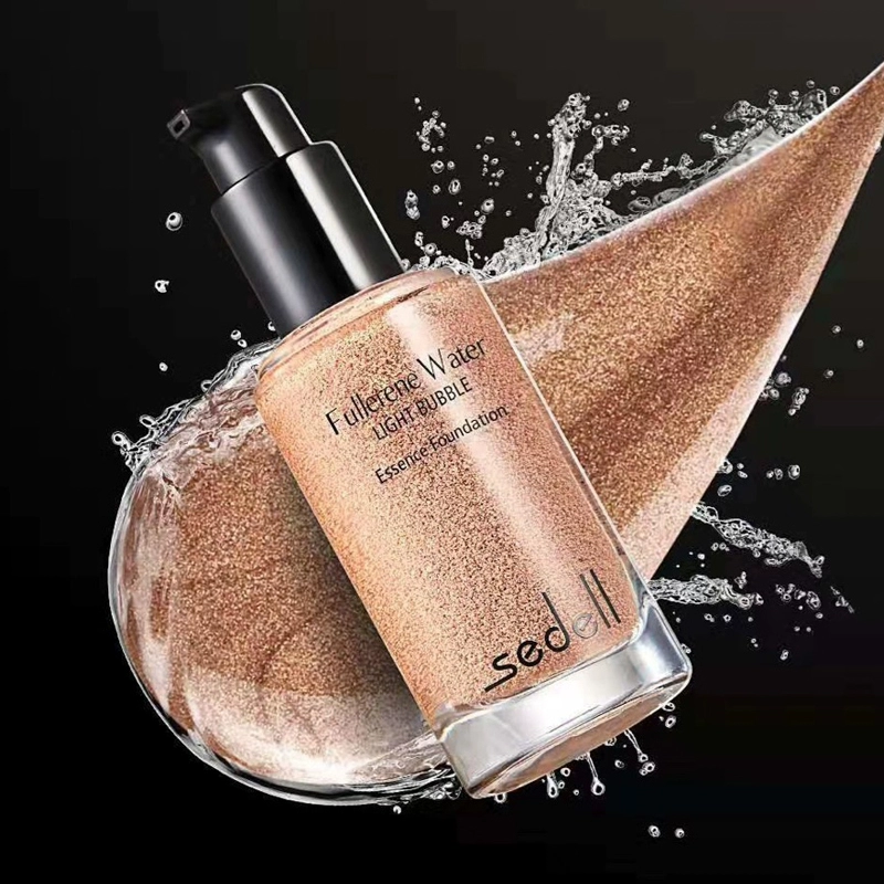 Stella Fullers Watery Light Bubble Essence Lasting Liquid Foundation giúp giữ ẩm tự nhiên, che khuyết điểm, làm sáng và giữ da thông thoáng - Nền tảng chất lỏng / Stick Foundation