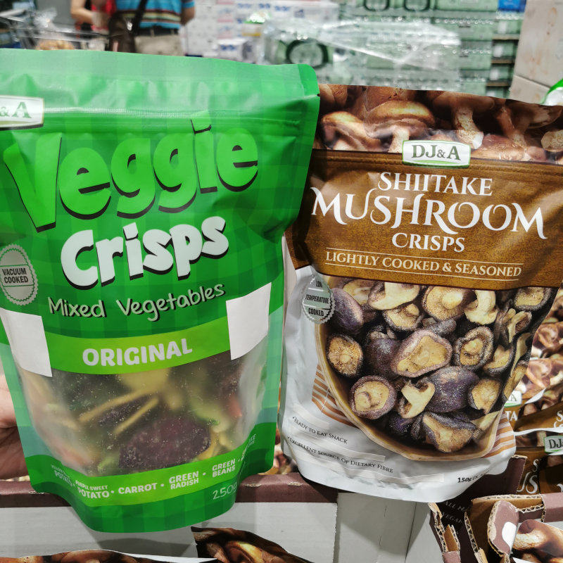 Open - market guest Australian DJA Shuhroom dry 150g snack comprehensive vegetables dried fruit and vegetables crisp mushroom chips
