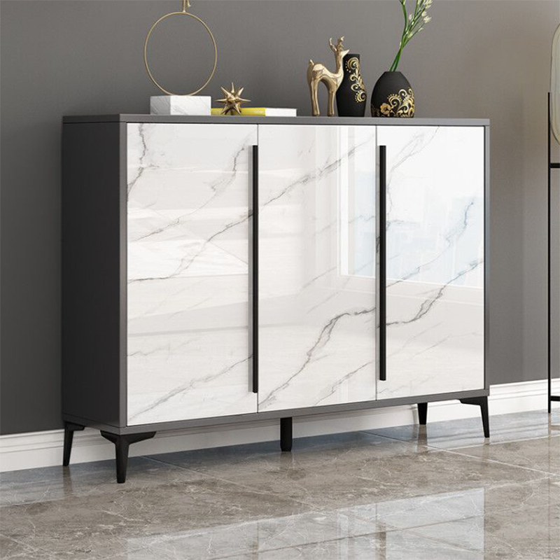 Light luxury shoe cabinet household large capacity simple modern paint-free locker multi-layer storage locker economy