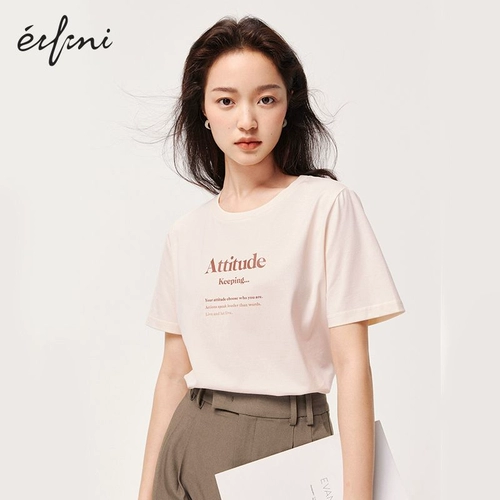 Ретро осенняя дизайнерская хлопковая футболка, коллекция 2022, оверсайз, свободный крой