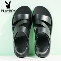 Playboy sandal nam 2018 hè mới nam đế mềm đế mềm đi biển Hàn Quốc sandal nam đẹp