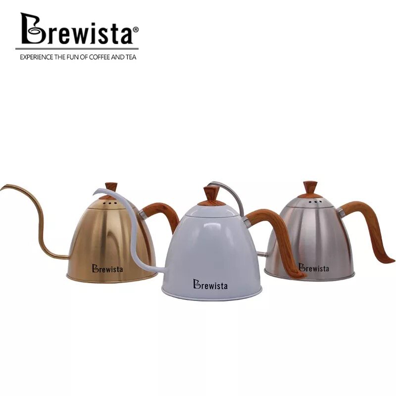 Bonavita Pro-Brewista Stainless Steel Pearl White Sleeve Large Mouth Hand Make Coffee Maker 0 7L
