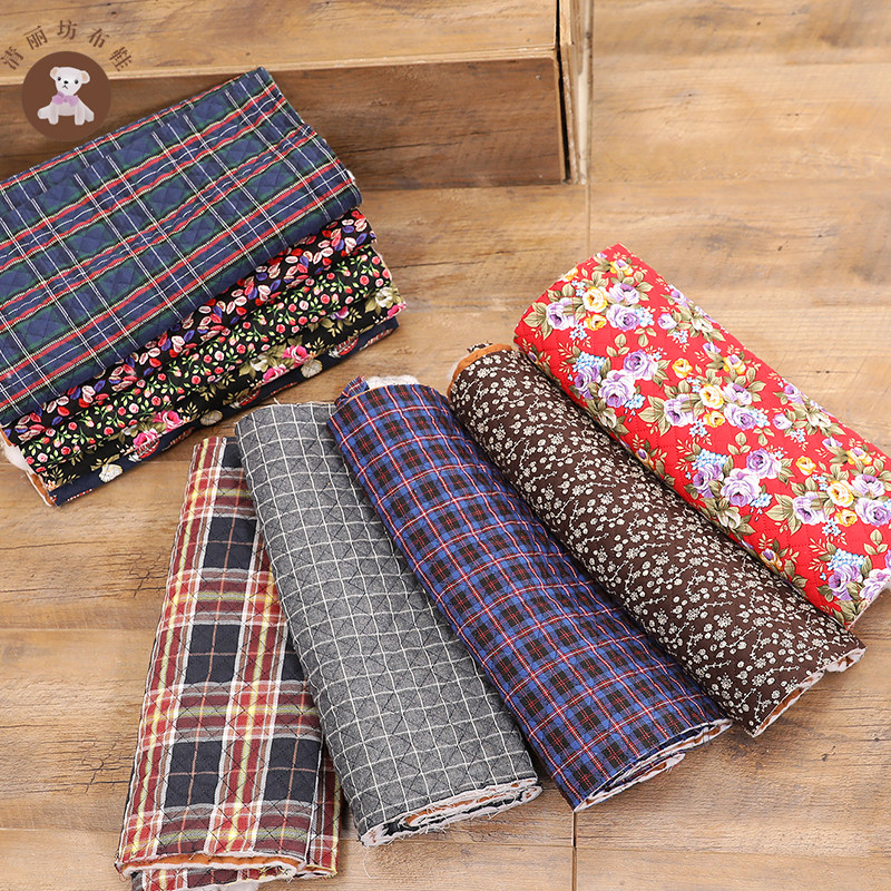 Spring and Autumn Composite Feather Quilting Washing Handmade Shoes Warm Shoes for Fabric Three Layers Clothing Fabric