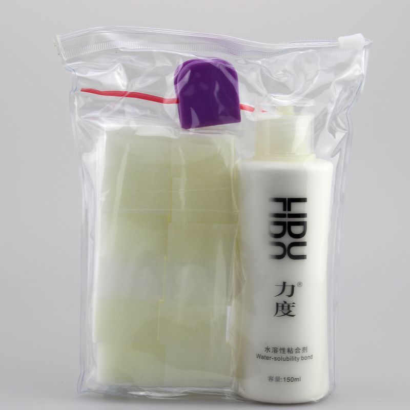 Strength Inorganic water-soluble inorganic glue 150 ml with clip sponge brush new formula