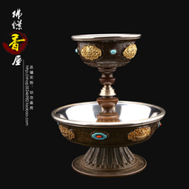 Buddhas Spice House Hui Bao New Pure Copper Eight Auspicious Protective Cup Water Supply Cup Meidenware Buddhist Supplies