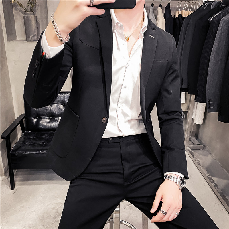 Hawk suit suit leisure men dress Han Yang Li Tide suit coat men two pieces